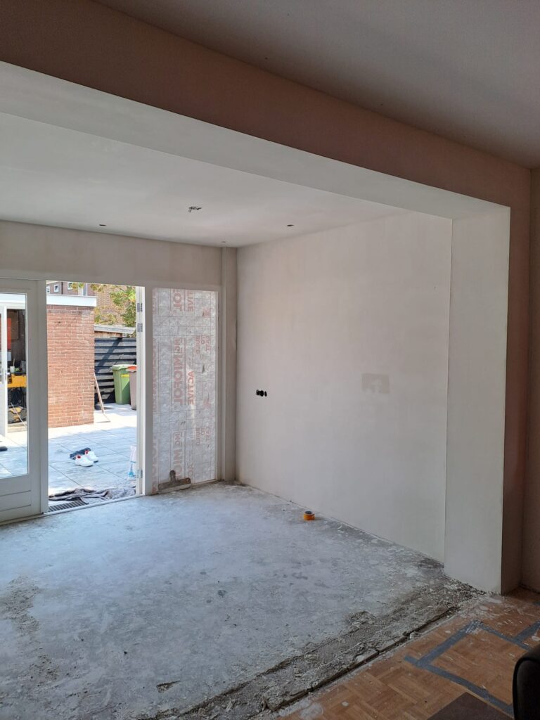 Wand- of plafondafwerking door Lammes Afbouw